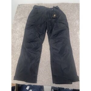 NWT Free Soldier Softshell‎ Fleece Lined Ski/Snow Pants Water Proof Black 34x32